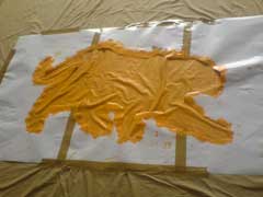 Peinture sur le double-toit