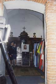 La sacristie comme coulisses