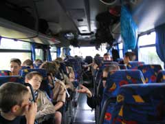 Le bus, au départ