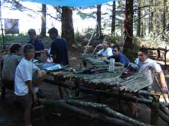 Table en V du Renard