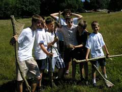Patrouille du Renard en hockey sur gazon