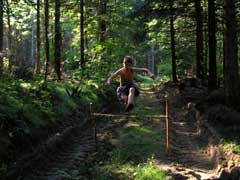 Saut de haies du parcours Hébert