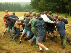 Salade de scouts sauce pluie