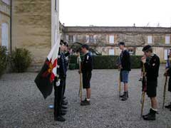 Investiture de Nicolas, CP du Gerfaut