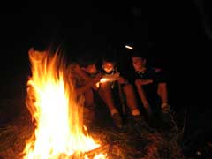 Scouts au coin du feu