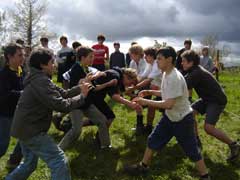 Combat lors du Grand Jeu Combat lors du Grand Jeu