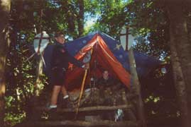La tente de l'Ecureuil