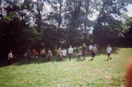 Dpart de la course
