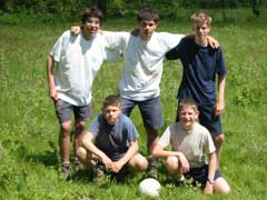 La patrouille du Renard en quipe de foot